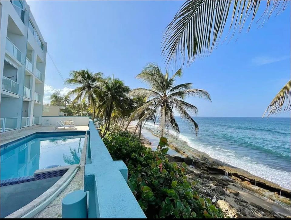 Sea View Beach Front Apartment with Pool Apartment in Dorado