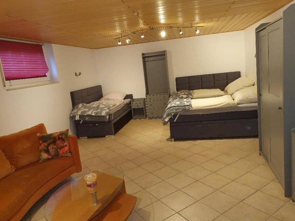 Bed, Photo of the whole room, Seating area, Bedroom