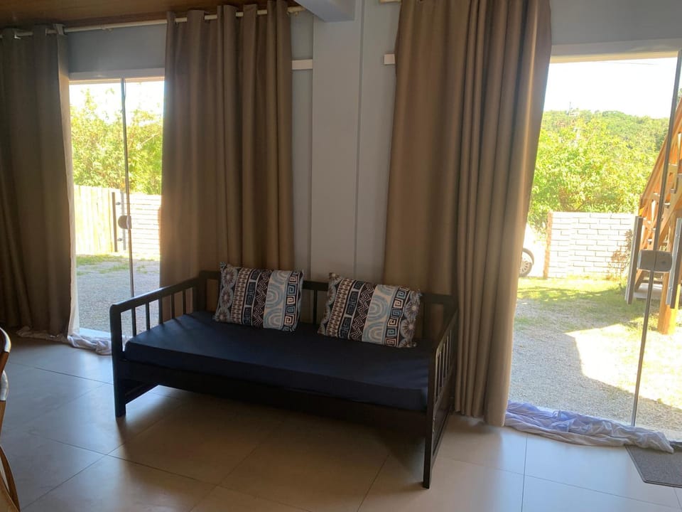 Patio, Bed, View (from property/room), Seating area