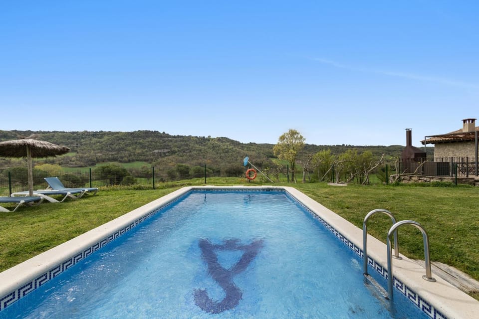 Property building, Living room, Swimming pool