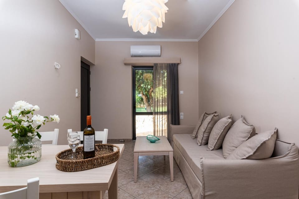 Living room, air conditioner