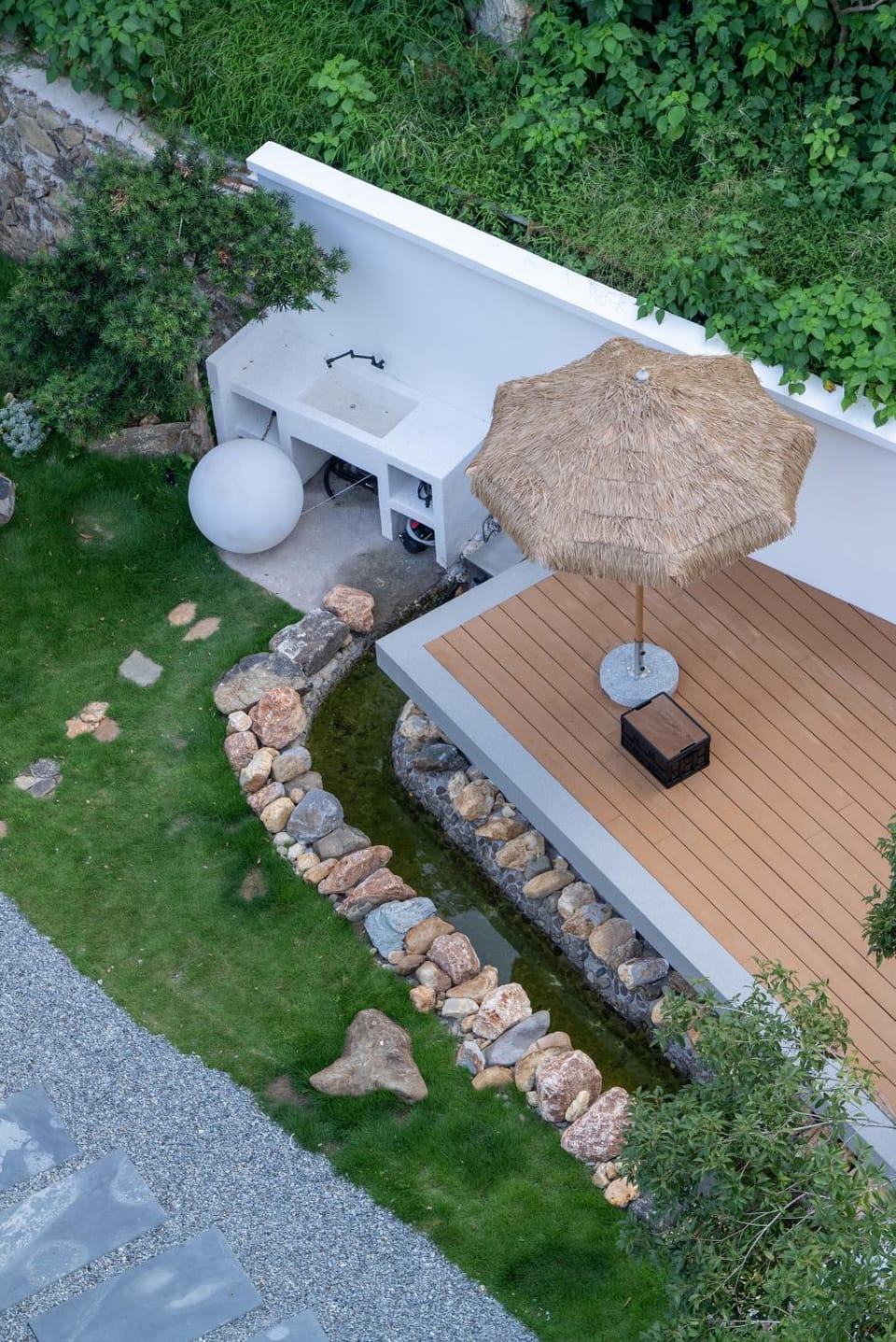 Balcony/Terrace, Garden view