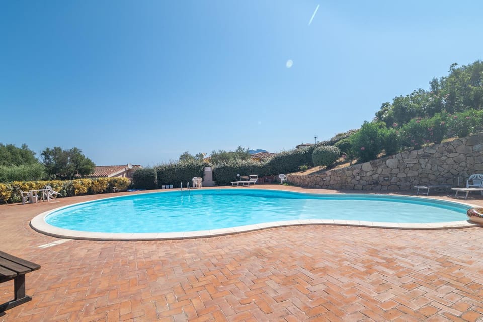 Property building, Living room, Swimming pool
