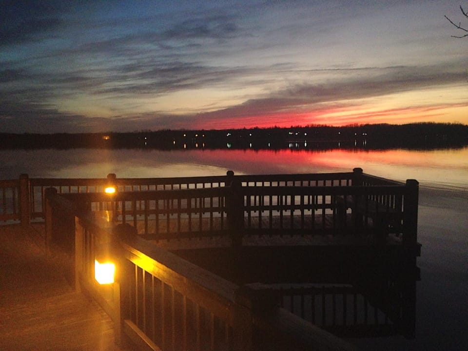 Natural landscape, Sunset