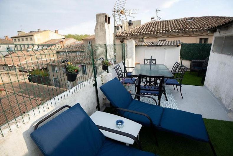 Patio, View (from property/room), Balcony/Terrace, sunbed