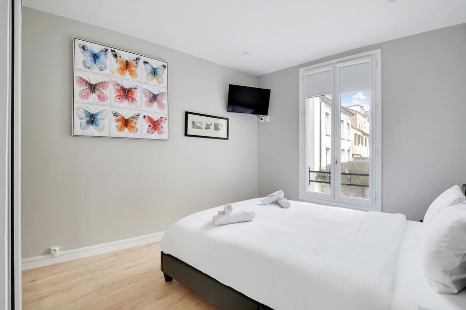 Le Jardin Anglais - 6p - Proche Gare Apartment in Île-de-France