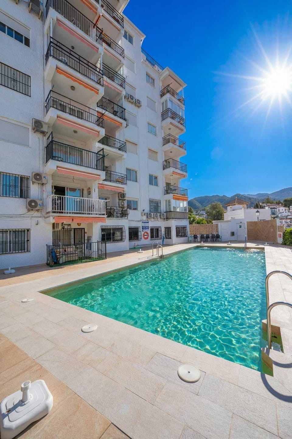 Property building, Pool view, Swimming pool