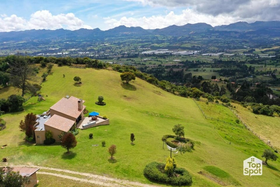 Nearby landmark, Spring, Day, Natural landscape, Bird's eye view, Mountain view