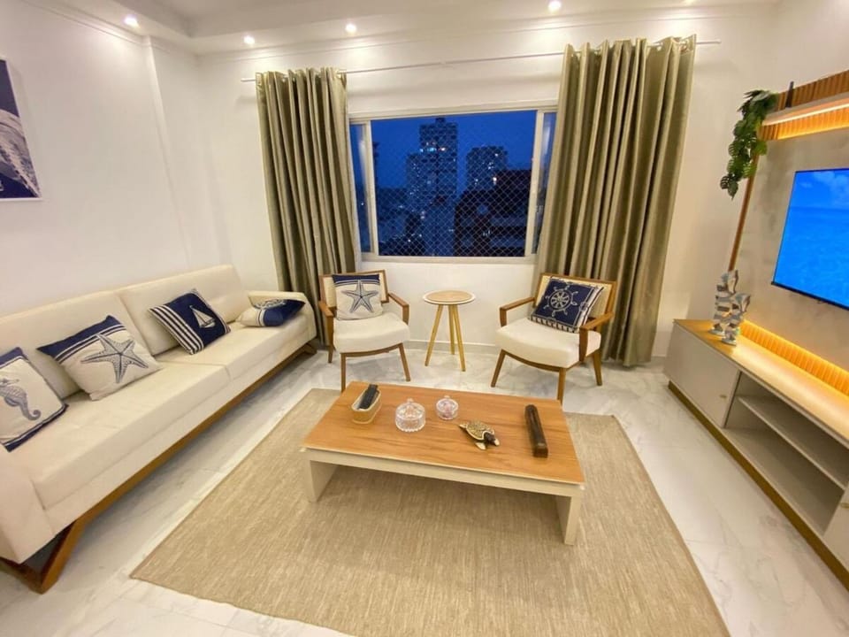 Belissimo apto beira-mar Tombo e Asturias Apartment in State of São Paulo