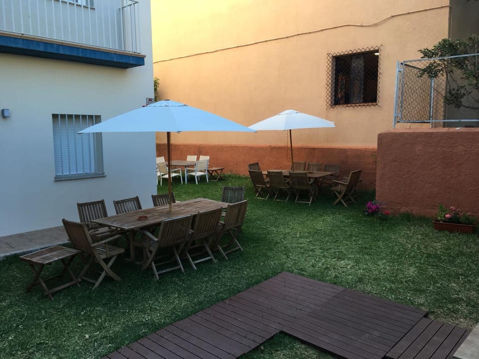 Property building, Garden