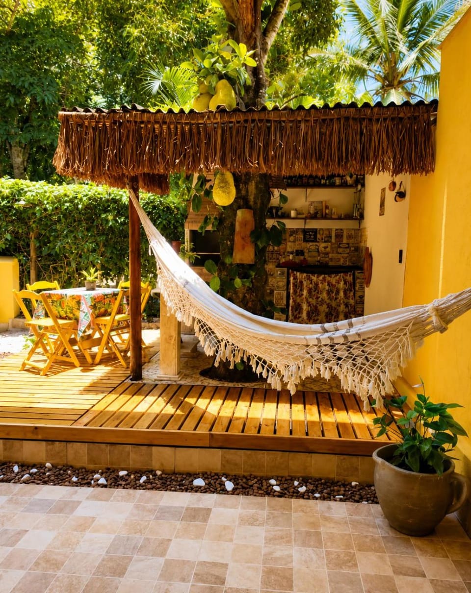 Patio, Garden, Seating area