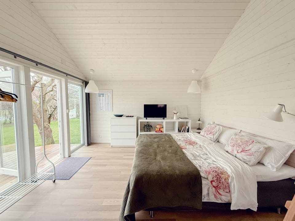 Studio apartment, Beach 400 m, Patio & BBQ Apartment in Denmark