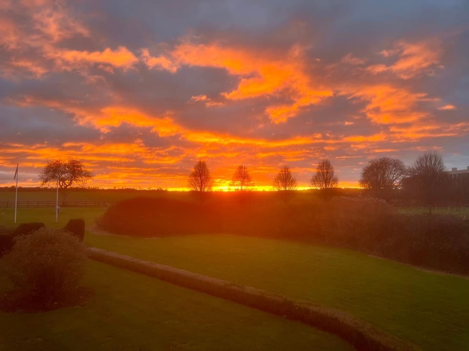 Natural landscape, Sunset