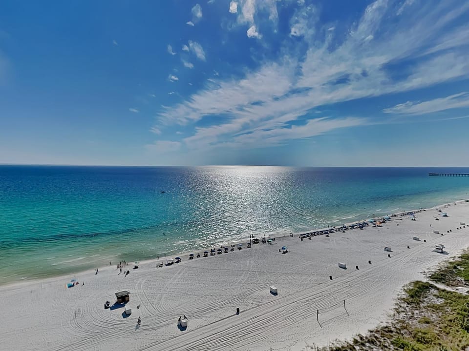 Natural landscape, Bird's eye view, Beach, Sea view