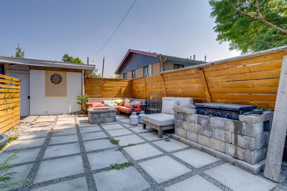 10 Mi to Red Rocks: Denver Home w/ Fire Pit! House in Denver