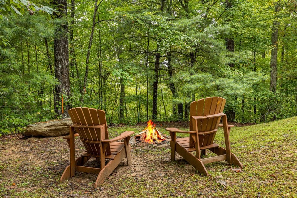 Natural landscape, Seating area, Garden view