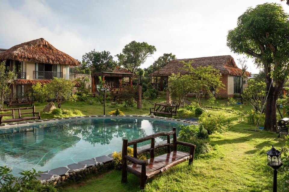 Natural landscape, Garden view, Pool view, Swimming pool