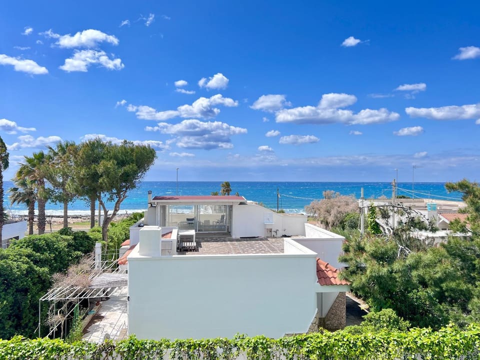Property building, Spring, Natural landscape, Sea view