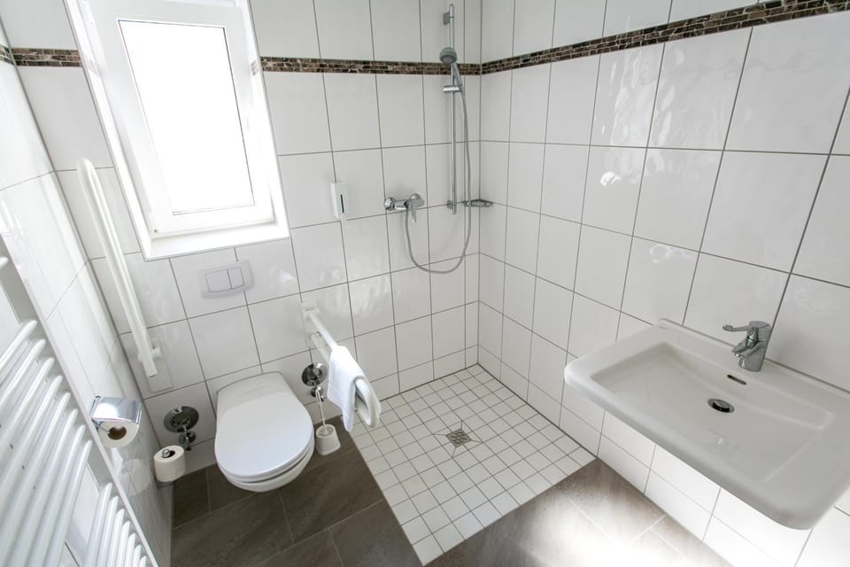 Shower, Toilet, Bathroom, Facility for disabled guests
