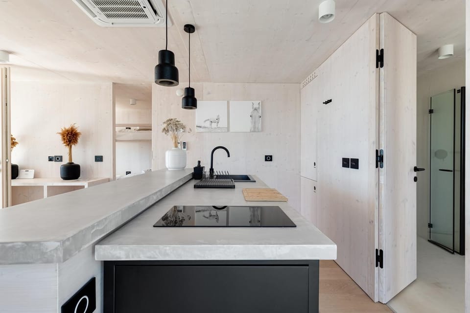 Kitchen or kitchenette, minibar, pet friendly, stove