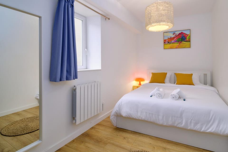 Bed, Night, Bedroom