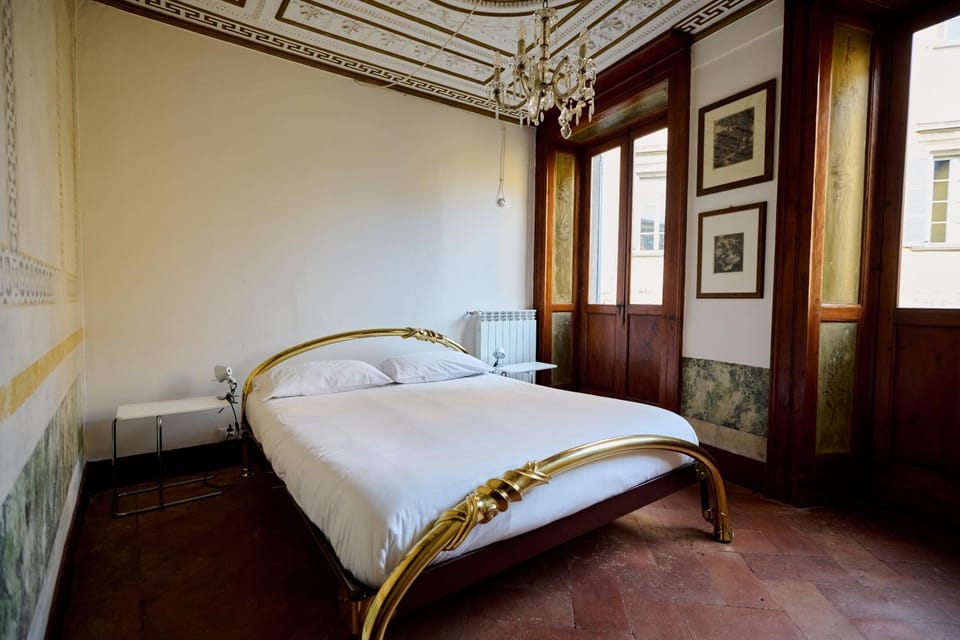 Bed, Decorative detail, Bedroom
