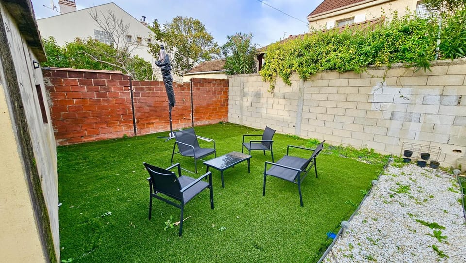 Patio, Spring, Day, Garden, Garden view