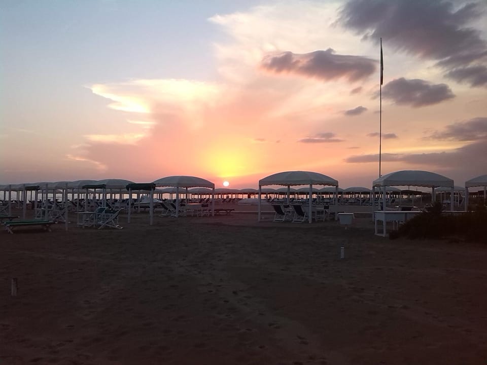 Beach, Sunset