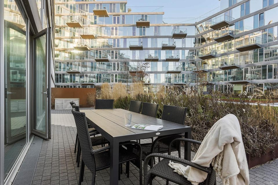 The Marina Suite Including 1x Free Private Parking Spot Apartment in Aarhus