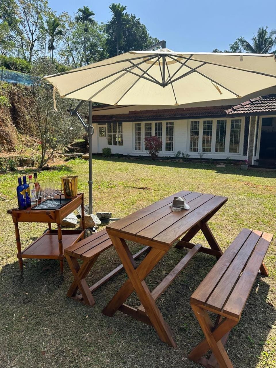 Restaurant/places to eat, Garden, Dining area, Garden view