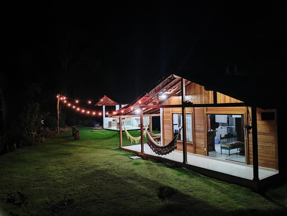 Property building, Patio, Night