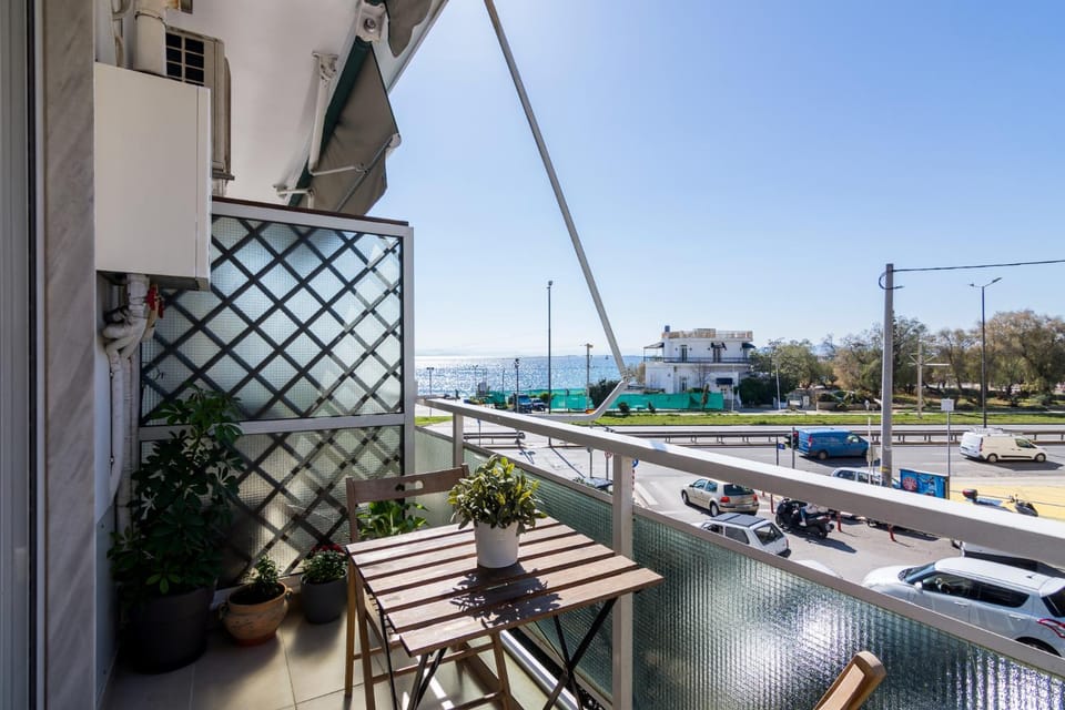 Seaview Apartment for 2 in Palaio Faliro Apartment in South Athens