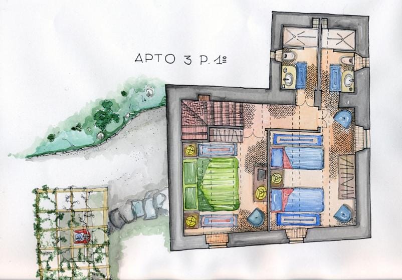 Cortona Village Heights Two Bedroom Apartment hotel in Umbria