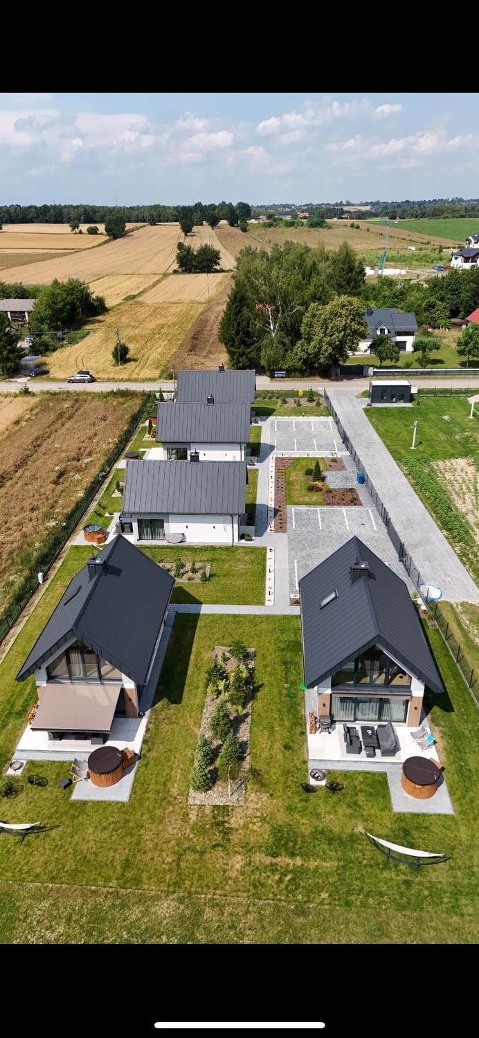 Skowronkowa Ostoja w Nałęczowie CAŁOROCZNA BALIA W CENIE House in Poland