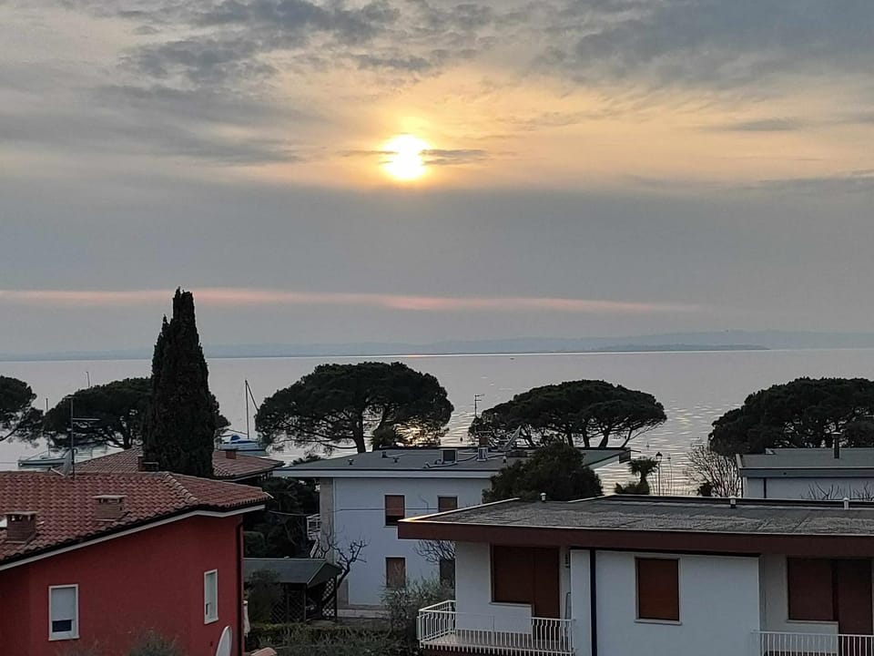 Natural landscape, Balcony/Terrace, Sunset