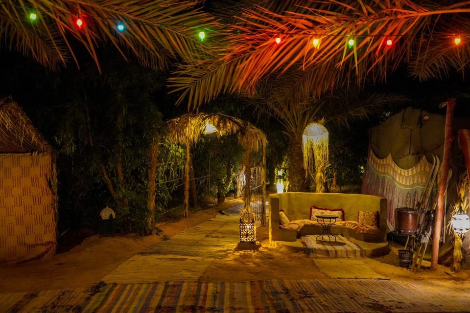 Night, Garden, Seating area, Garden view
