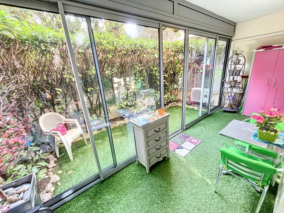 Patio, Balcony/Terrace, Garden view