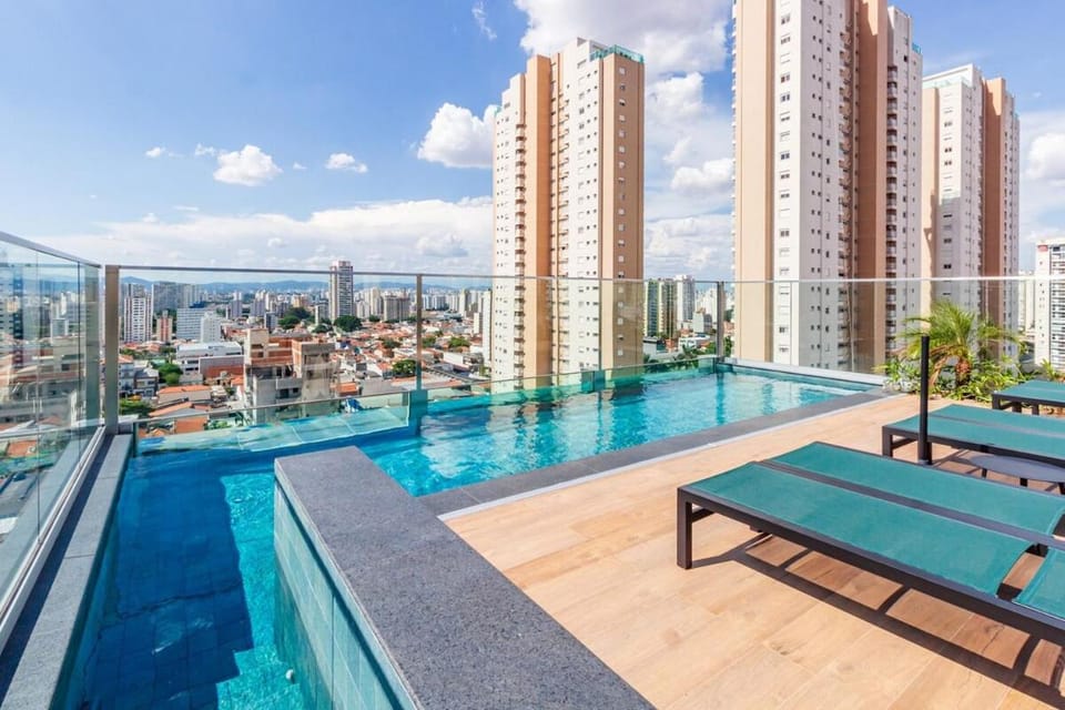 Luxuoso ao lado do hospital São Luiz Anália Franco Apartment in Sao Paulo City