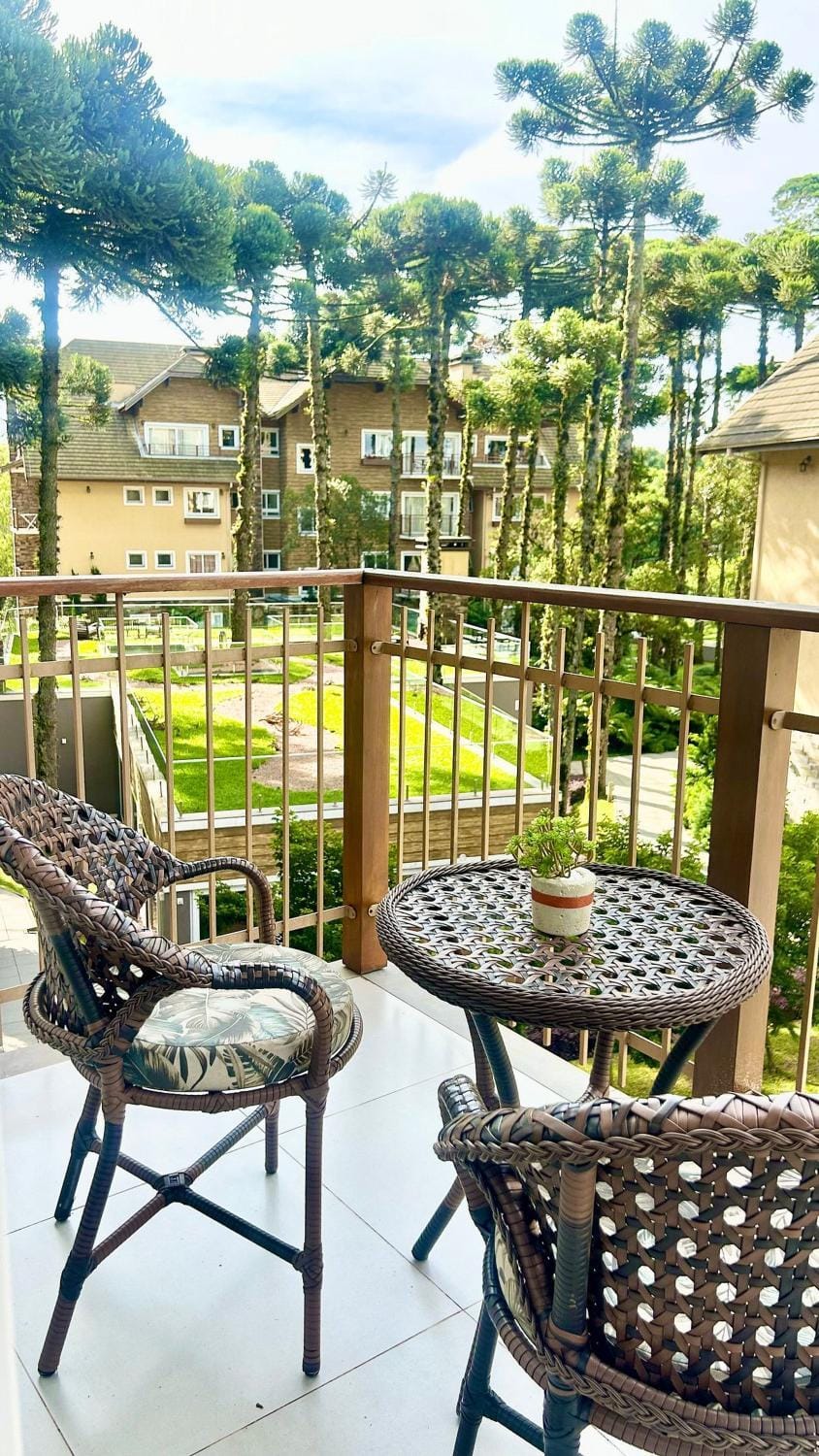 Alto Padrão com lareira, piscina e vista incrível Apartment in Gramado