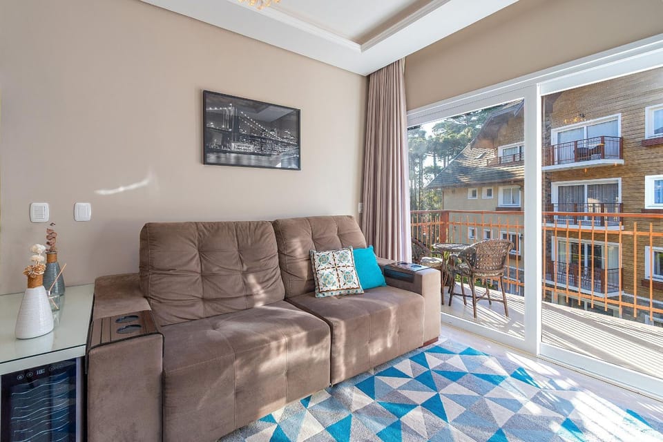 Alto Padrão com lareira, piscina e vista incrível Apartment in Gramado