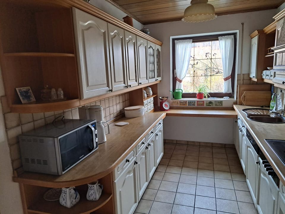 Kitchen or kitchenette, dishwasher, oven, stove