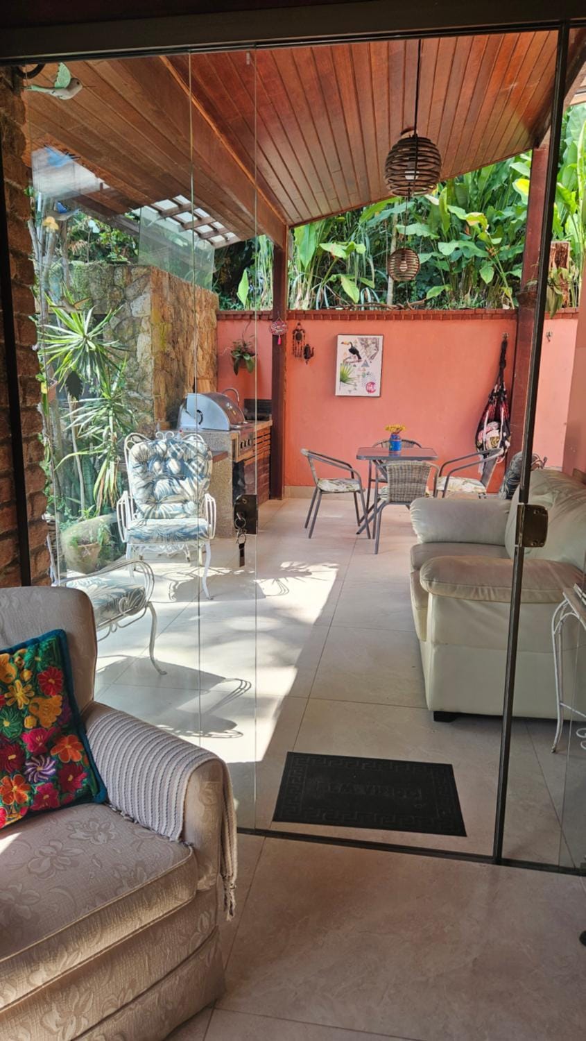 Casa com piscina zona sul Rio perto Estação Corcovado Chalet in Santa Teresa