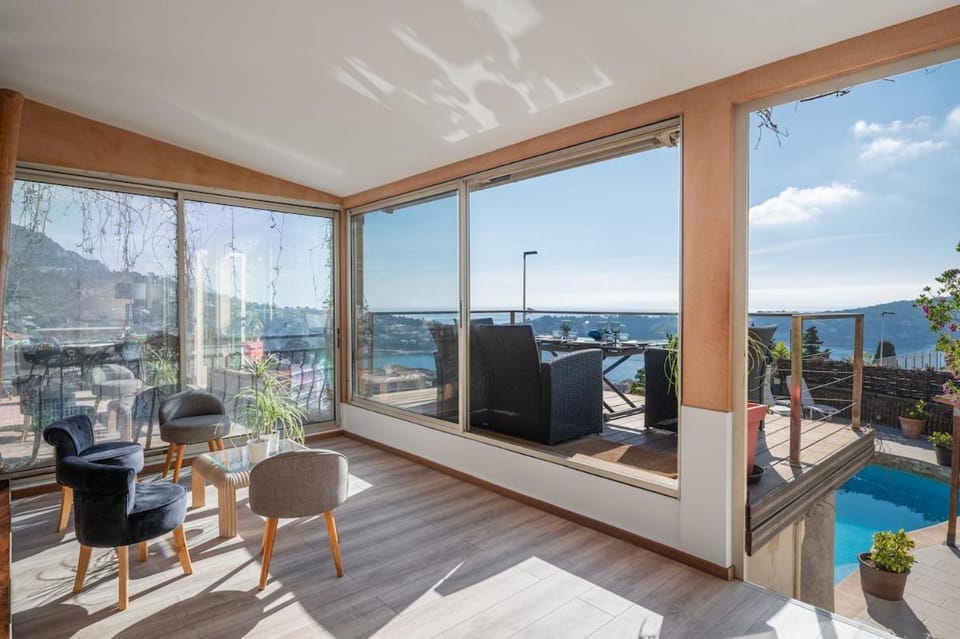 Bas de villa plus piscine Vue époustouflante Villa in Villefranche-sur-Mer