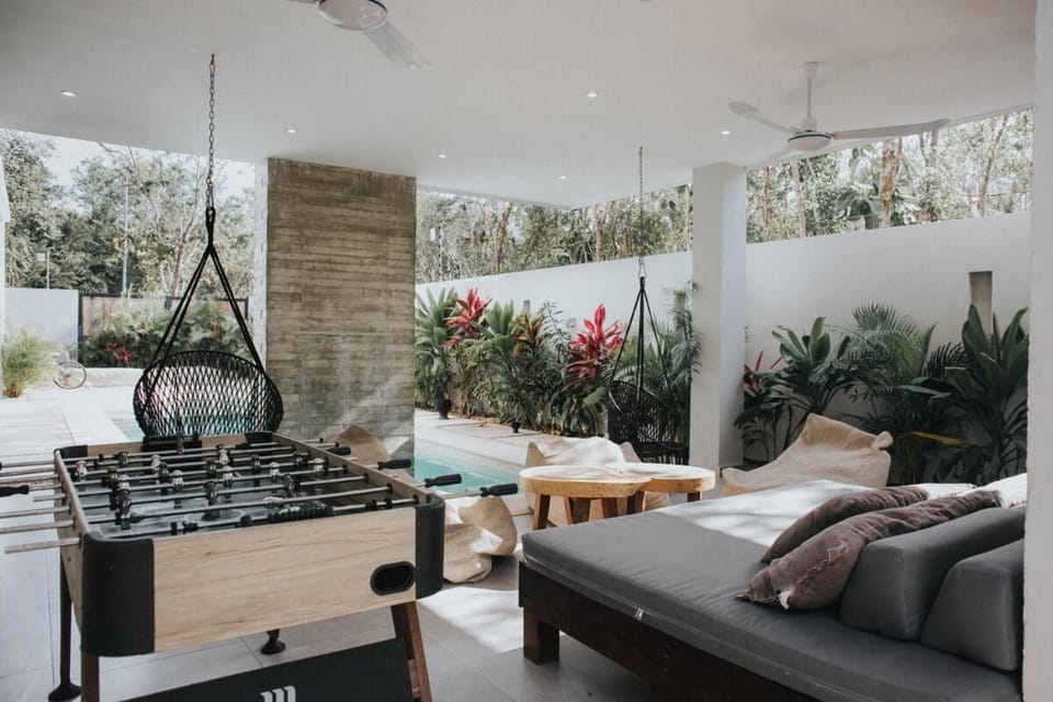 Patio, Living room, Seating area