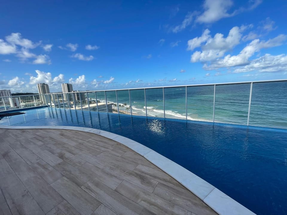 Day, Sea view, Swimming pool, sunbed
