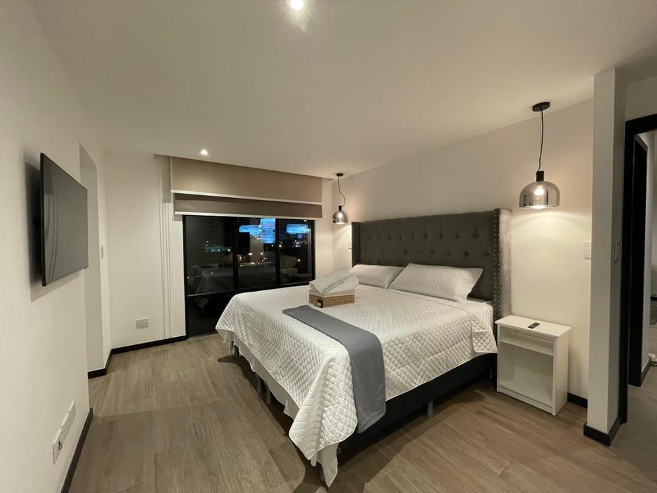 Exclusivo Apto 2 Habitaciones AC cerca Oakland Place Z10 GT Wifi Piscina Parqueo Gimnasio Apartment in Guatemala City