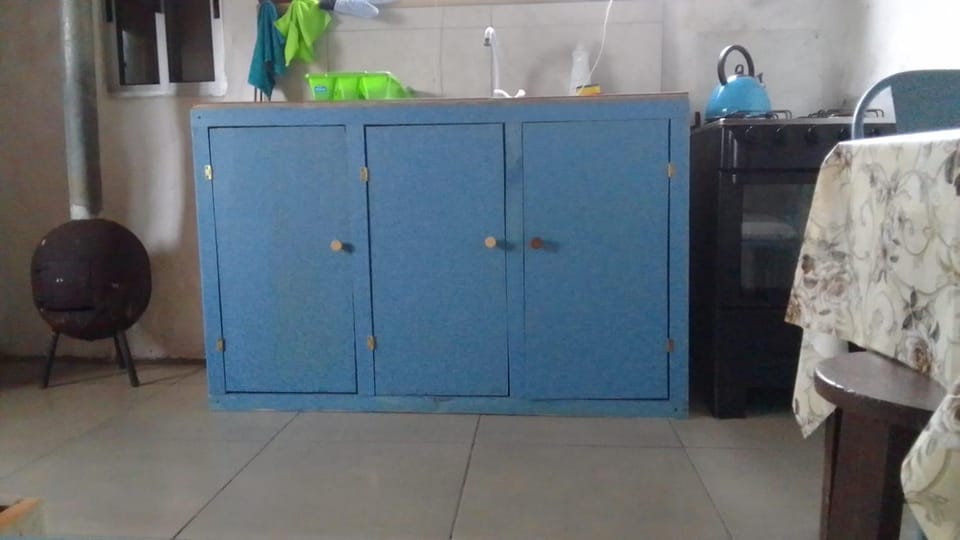 Kitchen or kitchenette, wardrobe