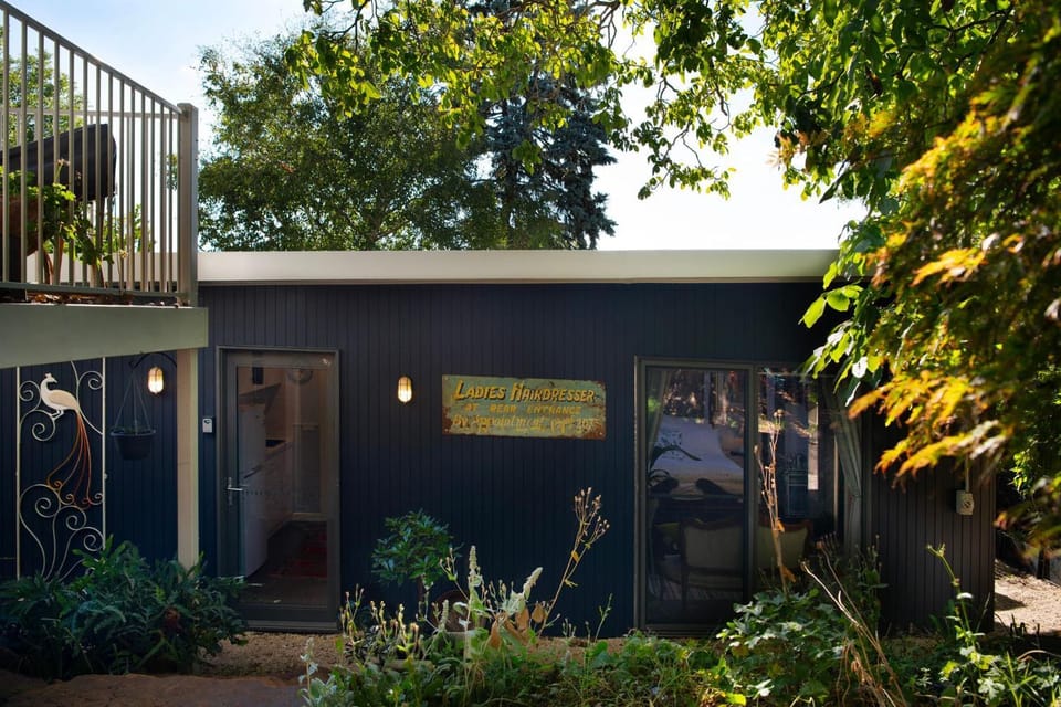Property building, Garden view