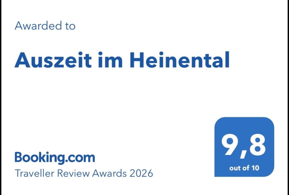 Auszeit im Heinental Apartment in Baden-Württemberg