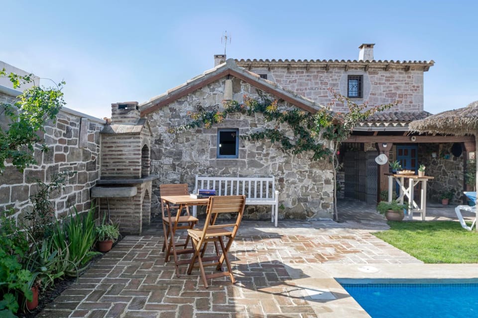 Property building, Living room, Swimming pool